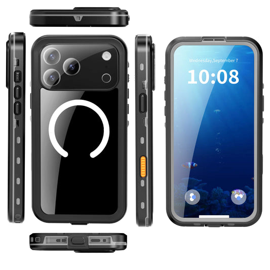NNEDSZ iPhone 17 Pro Max Waterproof Case Shockproof Case-1