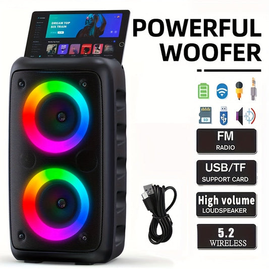 NNETM Large Wireless Speaker with Deep Bass-1