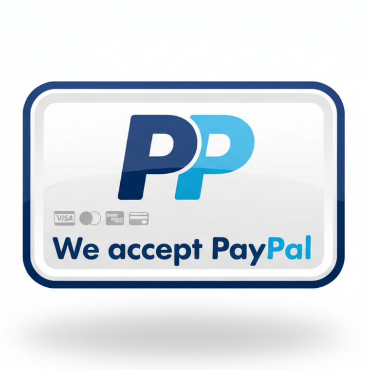review the image again and redo it . make it look like a real paypal icon